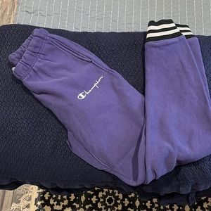 Champion XS hi rise sweats with string waistband